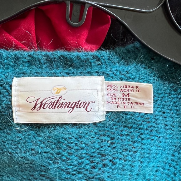 Vintage mohair mix cardigan - Picture 7 of 7